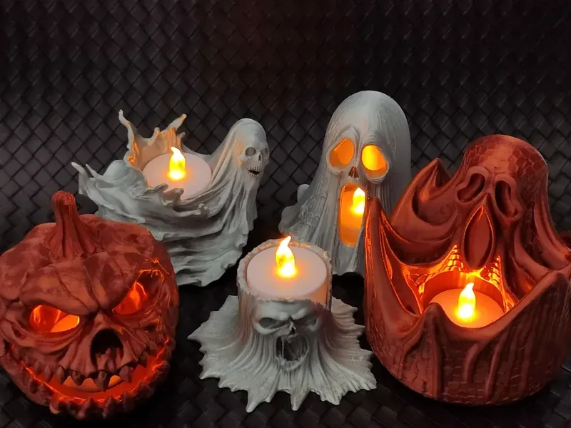 Spooky Tealight Holders